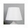 Table lamp "Strict lines" 1x40W E27 white/gray 25x25x40cm