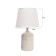 Table lamp "pattern" 1x40W E14 white 20x20x34cm