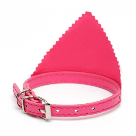 Collar with a scarf 32 x 1 cm, Osh 22-28, pink-1
