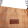 Bag-tout on lightning, the color is light brown
