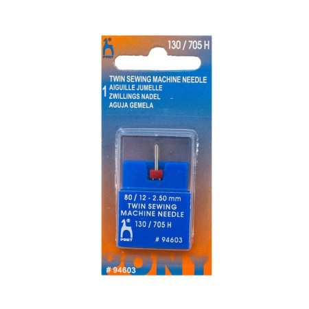 Machine double needle No. 80, 2.50 mm, 1 pc