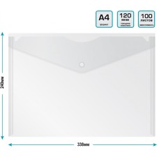The convert folder on the A4 button, 120 μm, calligrata, transparent, white
