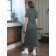Women's dress "Star", size 46, Khaki color