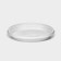 Plastic plastic disposable, d = 17 cm, set 6 pcs, white color