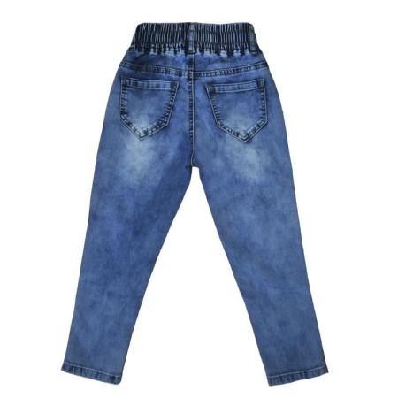 Jeans for girls, height 86 cm-1