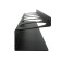 Ban holder, wall -mounted, with hooks, black