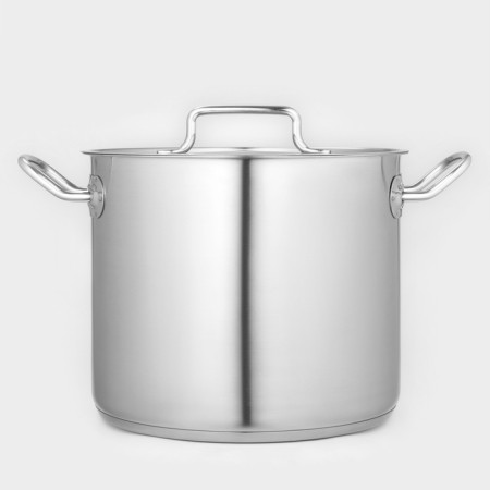 Poster "General catering", 9 l, d = 24 cm, h = 20 cm, metal cover, induction, with a heat distribution layer-1