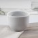 Porcelain Solonka "Jubilee", 100 ml, d = 7 cm, white color
