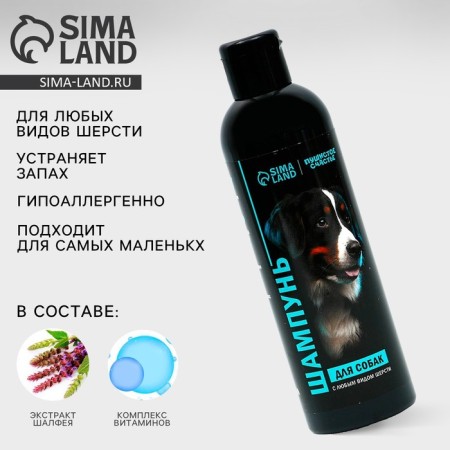 Hypoallergenic shampoo for dogs, 250 ml-1