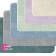 A set of mats for the bathroom IDDIS, 50x80 cm, 50x50 cm, microfiber, blue color