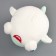 Soft toy "Shark" with big eyes, 19 cm, turquoise color