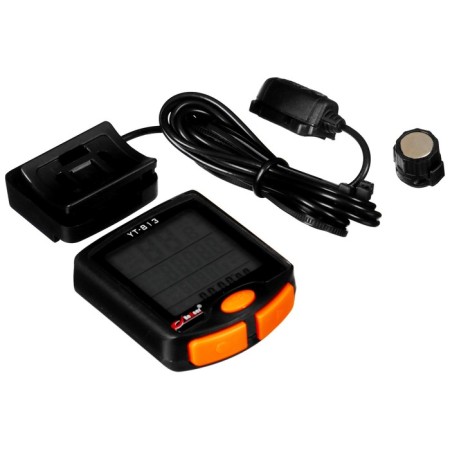 Cycling -computer wired, black/orange color-1