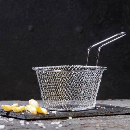 Basket for potatoes FRI DOLAIN "Quadro", 10 × 8.5 × 6 cm, small mesh