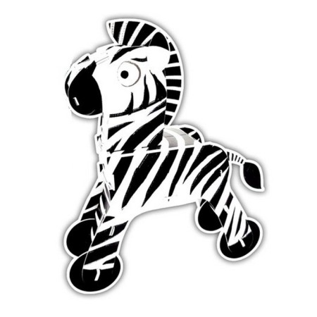 Set for creativity Sector 3d figures "Zebra"