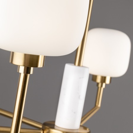 Freya FR5373CL-06BS Tender ceiling lamp, 690x690x680 mm, G9, 6x40W, brass color-9