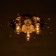 Economic Service chandelier with PDU 41007/3 3x40W E27, backlight LED Black 49x49x17 cm