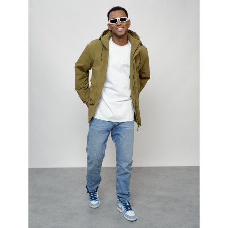 Male spring jacket, size 56, mustard color-8