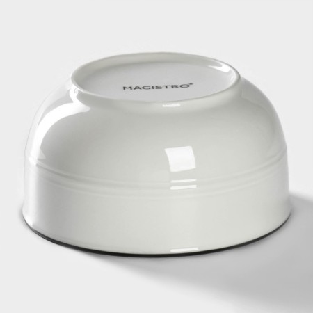Porcelain salad Magistro "sea breeze", 250 ml, d = 11.5 cm-4