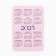 New Year. Calendar 2025 Pocket "Best Year", mix of 5 pcs, 7 x 10