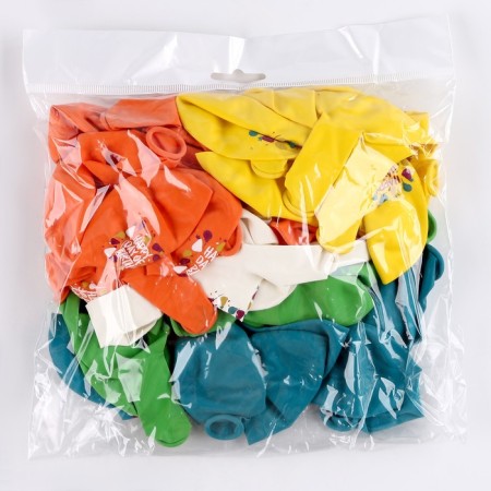 Shar Latex 12 "Happy Birthday. Caps", 50 pcs.-1