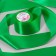 Satin tape, 75 mm, 23 ± 1 m, green color No. 26