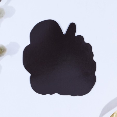 Magnet with a plotch-layer "Rabbit and chicken", 6.9 x 7 cm.-3