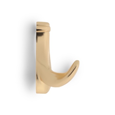 Furniture hook Cappio Clown, two -rod, zinc, color gold-4