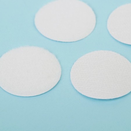 Velcro on a glue basis "Circle", set of 6 pcs., Size 1 pc. 4 cm-1