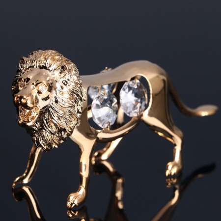 Souvenir "Leo", 11x3x6cm, with crystals