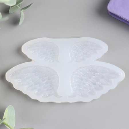 Mold Silicon "Wings" 4 items 0.8x10.5x5.5 cm
