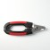 Small side claws with rounded rubber handles, a hole of 8 mm, black with red