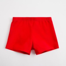 Bathing swimming trunks for a boy minku is plain color red, height 146-152