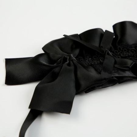 Carnival bandage "Lolita", black color-3