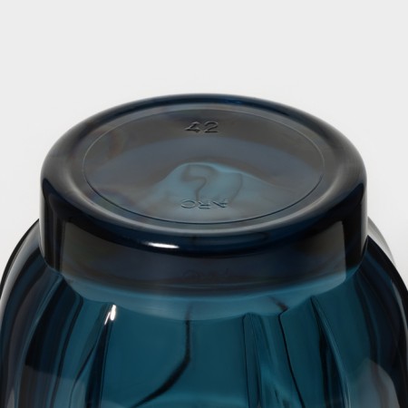 Low glass glass "Roman", 250 ml, London Topaz-2
