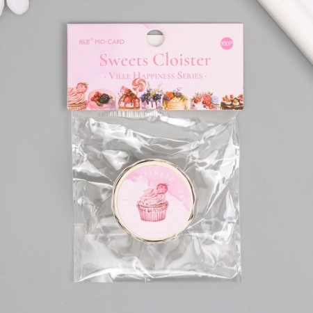 Stick Paper "Sweets - Joy" 1.2 - 2.5 cm 100 pcs in a roll 11x8 cm-4