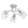 Chandelier gallop 880531 3x60W E27 white matte/chrome