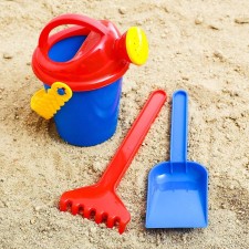 Set for playing sand, watering can 350 ml, MIX color