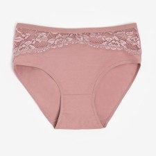 Panties female slips, Powder color, size 52-54