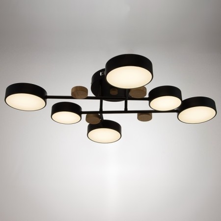 Causteen with PDU 2296/6BK LED 144W 3000-6000K Black 80x59x14 cm Bayerlux-1