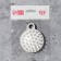 Brush - head washing massage, 8.5 × 6.8 × 3.6 cm, white color