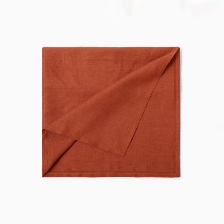 Baby Linen Collection Brown 145x180cm, 100%flax 210 g/m2-1