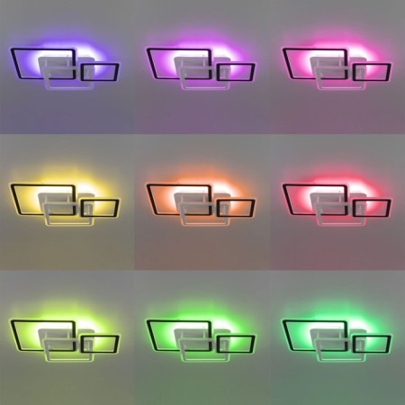CITILUX CULCH CITILUX “Trinity” CL238231E, 65.5x51x11 cm, 3x23.3W, LED, white color-23