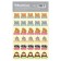 Paper stickers of the assessment "animals", 10.5 x 18 cm