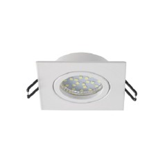 Lamp Built -in era KL87, IP20, 50W, 85x85x20 mm, white color