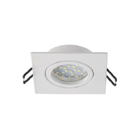 Lamp Built -in era KL87, IP20, 50W, 85x85x20 mm, white color