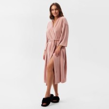 Women's robe KAFTAN PLUSHY p. 40-42, pink