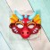 Puppet show. Mask "Red Dragon"