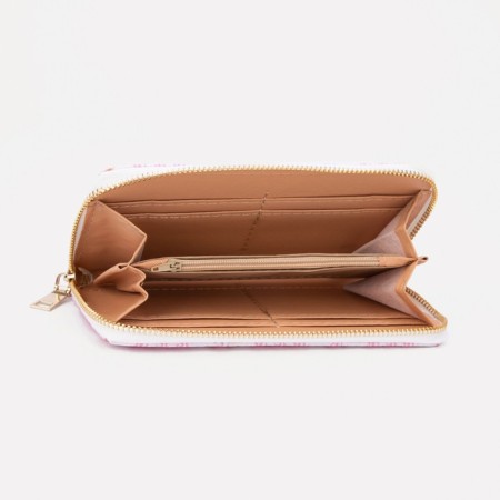 Women's wallet with lightning, pink color-2