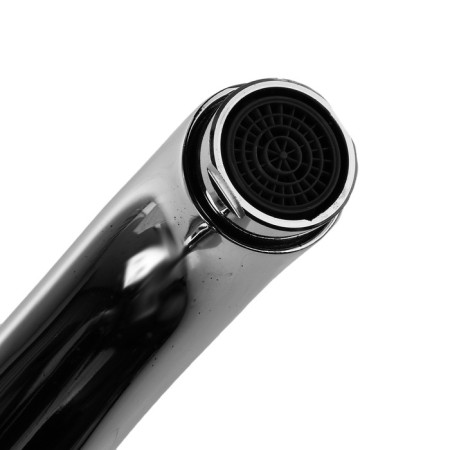 Accoona A4060 kitchen mixer, single -leaf, silumin, chrome-1