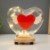Narrh Naughter "Heart" LED from batteries 3xlr44 13x7.2x12 cm Risalux